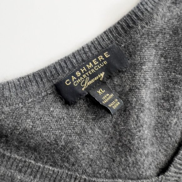 Charter Club Luxury Cashmere | Cashmere Sweater | Size XL - Picture 2 of 2
